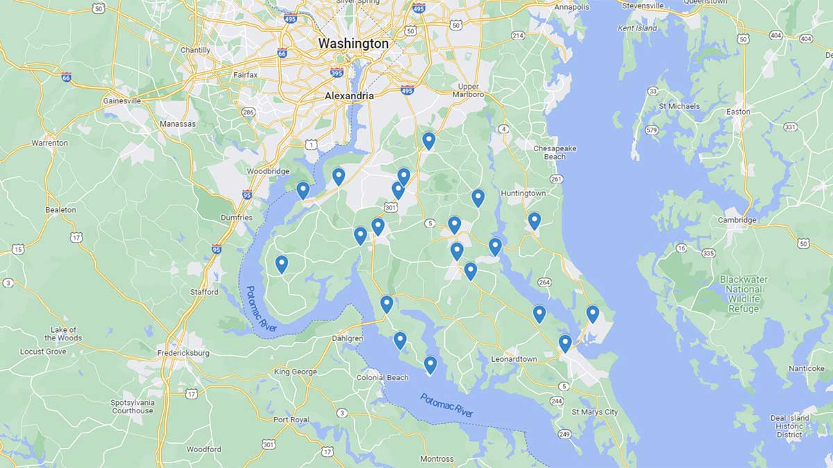 Service Area Map