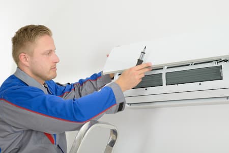 Mini Ductless System  Installation